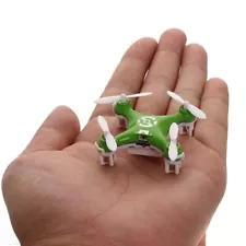 Green Mini RC Drone 2.4G 4CH 6-Axis Quadcopter LED Gyro Toy Aircraft with Remote