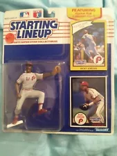 1990 Kenner Starting Lineup Ricky Jordan Philadelphia Phillies