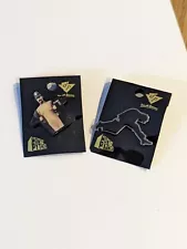 Monty Python Pin Badges Ministry Of Silly Walks And Flashing Police Person