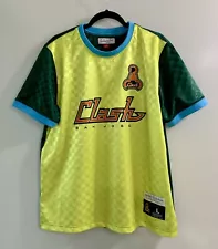 Mitchell & Ness San Jose Clash Throwback Founding Club Yellow/Green Jersey Sz. L