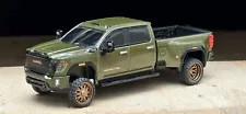 CUSTOM 1:64 2022 GMC Sierra Denali Dually Lifted All Terrain Tires