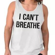 Cant Breathe Black Lives Matter BLM Protest Tank Top T Shirts Tees Men Women