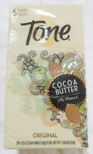 Tone Cocoa Butter Bar Soap 6 Pack 4.25 oz each bar Sealed Original NEW