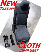 CLOTH Front Center Jump Seat Console Armrest 2 DR Ford Super Duty Superduty OEM