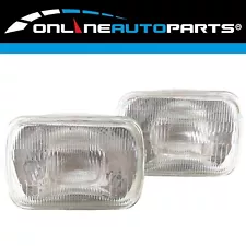 LH+RH Sealed Beam Headlights Pair for Toyota Hilux/Hiace/Ford Courier 1978-2005