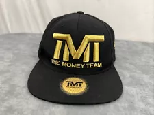 The Money Team Hat Snapback Cap Black Floyd Mayweather Boxing Embroidered