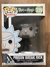 Rick And Morty Prison Break Rick Funko Pop Vinyl Figure New 339 Animation