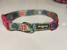 Christmas Dog Collar / Ornament Dog Collar / Blueberry Pet Collar