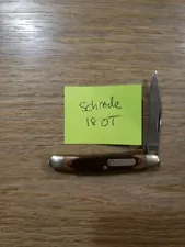 HOTKEY KNIFE SALE! SCHRADE 18 OT OLD TIMER KNIFE