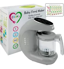 NEW! Factory Sealed Homemade Baby Food Blender Processor & Steamer Touch Screen