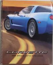 1999 CORVETTE SPECIALIST'S DATA BOOK DEALER SALESPERSON TRAINING INFO H1-3