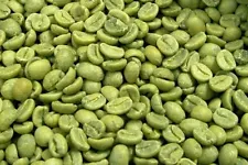 UNROASTED GREEN COFFEE 100% KONA HAWAIIAN COFFEE BEANS BEANS - 5 POUNDS