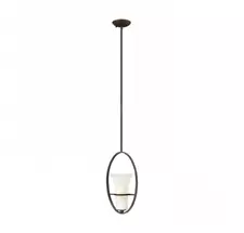 Hinkley Lighting Lauren 1-Light Indoor Mini Pendant - Victorian Bronze 4067