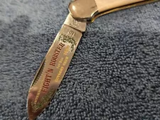 fighting rooster pocket knife vintage