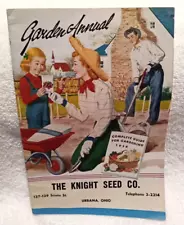 Vtg 1954 Complete Guide For Gardening Annual Sales Brochure The Knight Seed Co