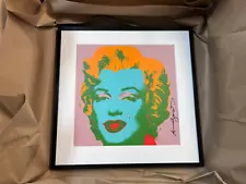 Andy Warhol Marilyn Monroe #28 1967 Lt. Ed. screen print signed - framed