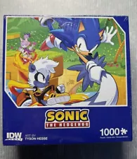 SONIC THE HEDGEHOG Too Slow! SEGA IDW 1000 piece PUZZLE