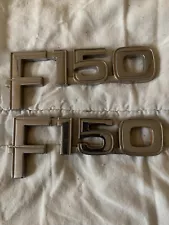 1980-1986 Ford F-150 Fender Emblem OEM Pair