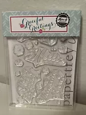 Papertrey Ink RETIRED 2015, Make It Market, Graceful Greetings Stamp Set