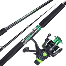 Sougayilang Catfish Fishing Rod and Reel Spinning Combo,Comfortable EVA Non-S...