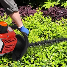 24 Inch Fuel-efficient Low Voice High-powered Hedge Trimmer Double Side Blade