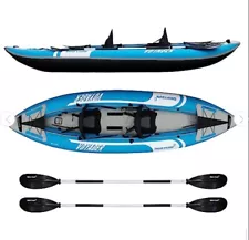 Voyager Inflatable Kayak 2 Person Tandem, Foldable Kayaks for Adults Includes...