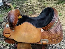 16" Cactus Saguaro Barrel Racing Saddle - Made in Texas