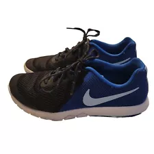 Nike Flex Experience RN 5 Mens Sz 7.5 Running Shoes Blue Black Athletic Sneakers