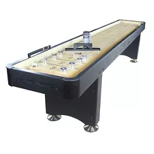 Playcraft Woodbridge Black 12' Shuffleboard Table