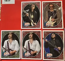 2008 Upper Deck Guitar/Football Heroes Tony Iommi Lot Of 4 & Steve Vai(1) !ð¸ð¸