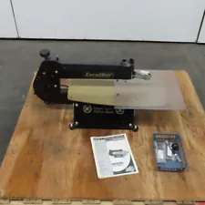 New ListingExcalibur EX-21 Tilting Head 21" Scroll Saw 120V 1PH 30° Left & 45° Right Tilt