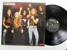 SCORPIONS Virgin Killer LP 1977 Usa-press Near-MINT vinyl, Promo Stamp Ac 352