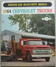 CHEVROLET TRUCKS MEDIUM & HEAVY DUTY MODELS USA Sales Brochure For 1964