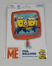 Minions Despicable Me - Minion Made Foil Balloon Anagram 17 inch USA NEW