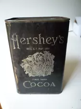 Vintage Hershey's Cocoa Tin Breakfast Chocolate