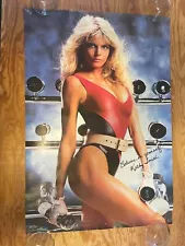 Vintage 1984 KATHY SMITH Pin-up Sexy Girl 22” x 32 1/2” Poster