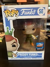 Funko Pop! WonderCon Arena 2023 Freddy Funko as Peter Pan LE 4500 with protector