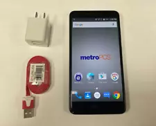 ZTE ZMAX Pro Z981 - 32GB-Black (MetroPCS ONLY)Smartphone Fully Functional Tested