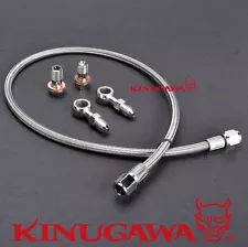 Turbo Oil Feed Line For Hyundai Genesis 2.0T Coupe with Stock TD04L Turbo