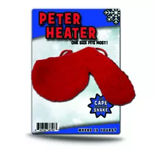 Peter Heater - Funny Knitted Willy Warmer for Men - Funny Adult Gag Gift Joke