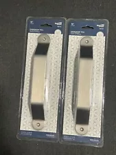 Lot Of 2 Pieces Pair National Hardware N187-012 Bars Pull, Satin Nickel, 10"