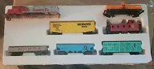 vintage train set lot