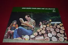 John Deere Chain Saws And Log Splitter For 1977 Dealers Brochure DCPA3