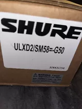 Shure ULXD2/SM58 Wireless Handheld Microphone Transmitter - V50 Band