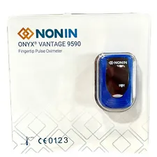 NONIN vantage fingertip pulse oximeter 9590 BLUE