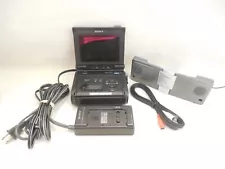 Sony GV-S50 Video Walkman 8MM HI8 Video Recorder Monitor & Tuner Player Transfer