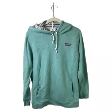 Vineyard Vines Sweater Mens Large Hoodie Kangaroo Pocket Prep School Turquoise