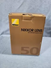 Nikon Nikkor AF-S 50MM F/1.8G LENS Brand New Open Box