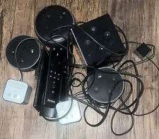 Lot of Echo Dot Fire Cube Remotes Adapters