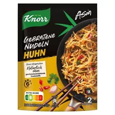 Knorr ASIA Pasta ready meal: Fried Noodles with CHICKEN -6 min. prep- FREE SHIP